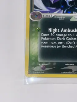 Dark Golbat 34/109 NM Reverse Holo STAMPED Team Rocket Returns 2004 Pokemon TCG - Image 3
