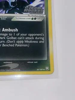 Dark Golbat 34/109 NM Reverse Holo STAMPED Team Rocket Returns 2004 Pokemon TCG - Image 4