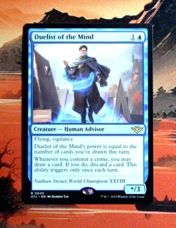MTG Duelist of the Mind Regular OTJ 45 NM R - Image 1