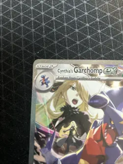 Pokemon TCG Cynthia's Garchomp EX Destined Rivals 232/182 SIR - Image 4