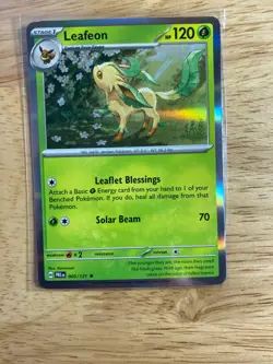 Leafeon 005/131 - Prismatic Evolutions Holo - Pokemon TCG 2025 - Image 1