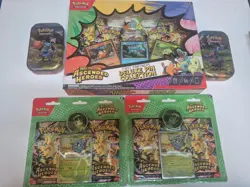 Pokemon Ascended Heroes Lot 1 Pin Box,2 Coin Packs & 2 Tins Sealed - Image 2