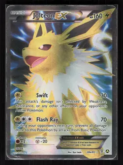 Jolteon EX - 28a/83 Holo Promo Pokemon Alternate Art Promos 028a/083 HP - Image 1