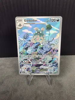 Garbodor 204/182 Sv04: Paradox Rift Holo Illustration Rare Pokemon TCG English - Image 1