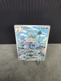 Garbodor 204/182 Sv04: Paradox Rift Holo Illustration Rare Pokemon TCG English - Image 4