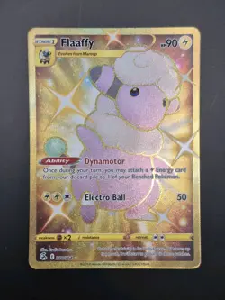 Pokemon TCG Flaffy 280/264 Full Art Gold Secret Rare Fusion Strike - Image 1