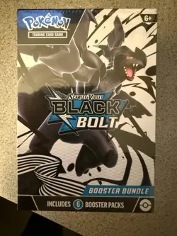 Pokemon TCG: Scarlet & Violet Black Bolt Factory Sealed Booster Bundle Box - Image 4