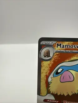 Pokemon TCG Mamoswine ex 174/159 Sv09: Journey Together Holo NM - Image 2
