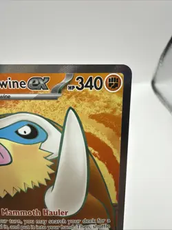 Pokemon TCG Mamoswine ex 174/159 Sv09: Journey Together Holo NM - Image 3