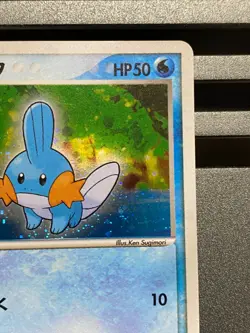 Mudkip Holo 003/019 Constructed Starter Deck 2003 swirl Japanese Pokemon Card - Image 3