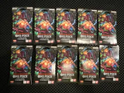 One Piece OP-06 Wings Of The Captain Blister Booster Packs English Lot of 10 - Image 1