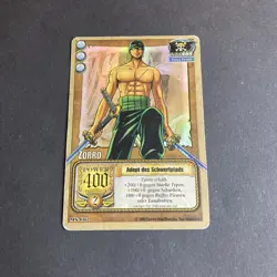 One Piece Zorro Adept des Schwertpfads MS-C02 Karte TCG Holo Zoro A - Image 1