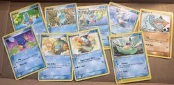 Pokemon Mudkip Marshtomp Card Lot x9 Vintage EX Era 2003-2006 NM/LP - Image 1