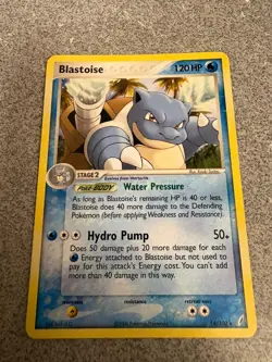 Blastoise 14/100 EX Crystal Guardians Non-Holo Rare Regular Card English - Image 1