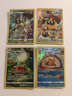 Pokemon TCG bundle. 4 Card Bundle - trainer / galarian gallery - B - Image 1