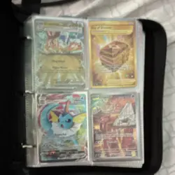 Pokemon TCG Nintendo Binder Lot - Dragonite, Pikachu V, Gengar, Holo Cards - Image 1