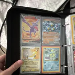 Pokemon TCG Nintendo Binder Lot - Dragonite, Pikachu V, Gengar, Holo Cards - Image 2