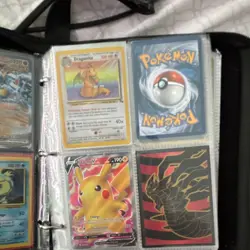 Pokemon TCG Nintendo Binder Lot - Dragonite, Pikachu V, Gengar, Holo Cards - Image 3
