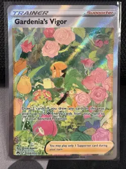 Gardenia’s Vigor - GG61/GG70 - Pokemon crown zenith Galarian galley full art - Image 1