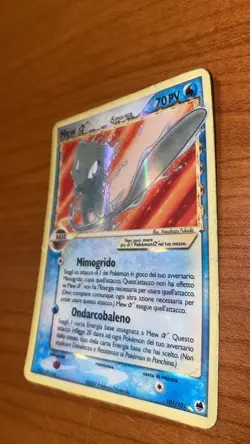 Pokemon Card-Mew-Gold Star-Holo-Ex Dragon Frontiers-101/101-ENG-Very Poor - Image 3