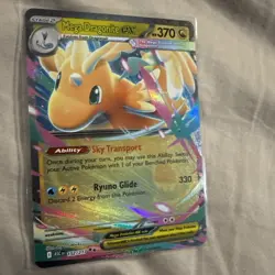 Mega Dragonite EX 152/217 Rare Foil 370 HP 330 Power ASC Pokemon TCG Card #7 - Image 1