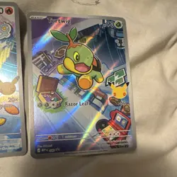 Pokemon TCG MEPI Holo Card Lot Piplup Chimchar Turtwig 2026 x3 - Image 4