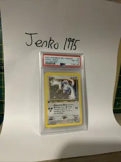 Pokemon Neo Genesis Lugia 1st Edition TCG Holo Card 9/111 PSA 8 Graded English - Image 5