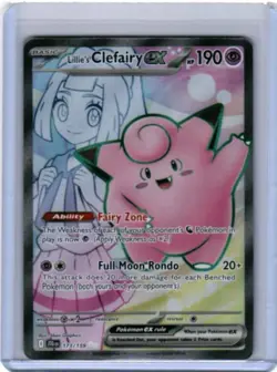 SV: Scarlet & Violet Promo Cards #195 Lillie's Clefairy ex - Image 1