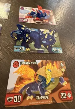Dragamonz Figures & Cards 57 - Lot of 9- Spin Master Mystic Too. - Image 4