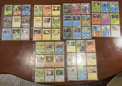 Pokemon Collection Lot - Vintage - MP/HP/ DMG ( 1,433 Cards Total ) Many DAMAGED - Image 2