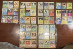 Pokemon Collection Lot - Vintage - MP/HP/ DMG ( 1,433 Cards Total ) Many DAMAGED - Image 3