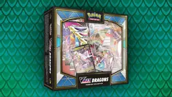 Pokemon TCG Sword & Shield 2022 Vmax Dragons Premium Collection Box - New Sealed - Image 1