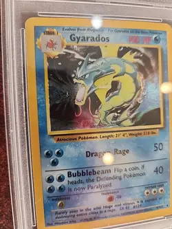 Gyarados Base Set Holo Pokemon Card WOTC EX - Mint PSA 6 - Image 3