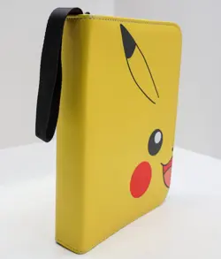 Pokemon Pikachu 4 Pocket Zippered Card Binder Album 50 Pages TCG - Image 2