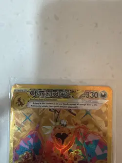 Charizard 4/102 Base Set Holo Rare Stage 2 Pokemon Card HP 120 English - Image 2