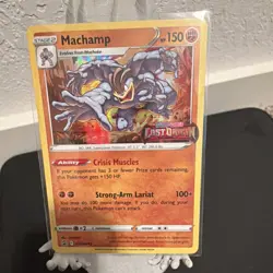 Machamp SWSH243 Sword & Shield Promo Prerelease Holo Stage 2 Pokemon Card - Image 1