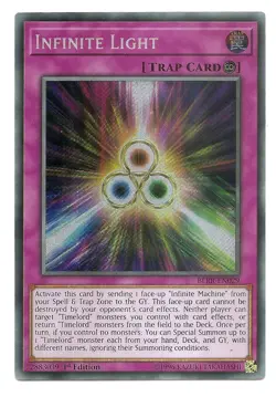 Infinite Light BLRR-EN029 Secret Rare Yu-Gi-Oh Card 1st Edition New - Image 1