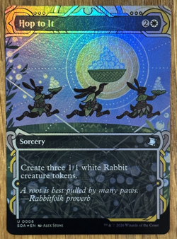 MTG Secrets Of Strixhaven Mystical Archive, Hop to It - Foil - Image 1