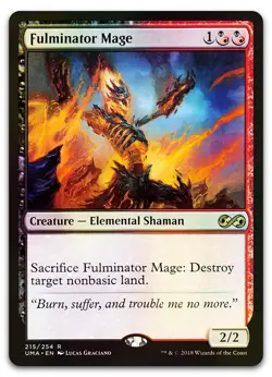 Fulminator Mage #215 (Foil) (NM) Ultimate Masters UMA Magic MTG - Image 1