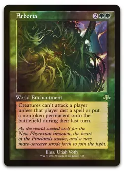 Arboria (Retro Frame) #335 (Foil) (NM) Dominaria Remastered DMR Magic MTG - Image 1