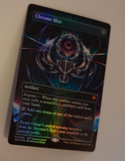 Chrome Mox Borderless FOIL NM Special Guests MTG Aetherdrift Magic the Gathering - Image 2