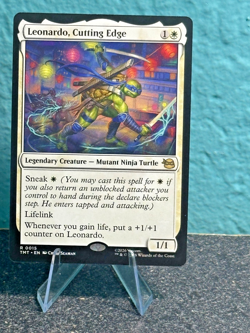 Leonardo, Cutting Edge - Teenage Mutant Ninja Turtles - 15 NM - Image 1