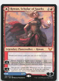 Rowan, Scholar of Sparks *Regular* STX 156 NM - Image 1