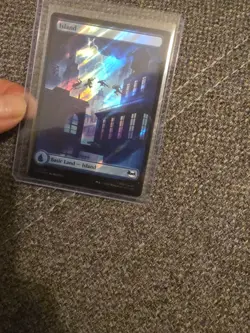 Alt Foil Basic Lands Island TNMT Turtles MTG Magic Gathering NM English - Image 2