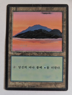 Magic Mtg Korean FBB Foreign Black Border Island #369 - Image 1
