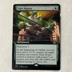 MTG Fight Rigging (145/484) Streets of New Capenna NM NP BORDERLESS - Image 1
