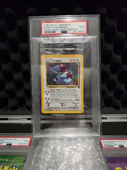 Pokemon Cool Porygon Sealed Black Star Promo PSA MINT 9 WOTC - Image 1