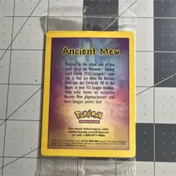 Pokemon Ancient Mew Sealed Promo Card Pack English Vintage 1999 Wizards - Image 1