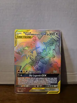 Moltres & Zapdos & Articuno GX (Secret) 69/68 Hidden Fates Holo Pokemon - Image 1