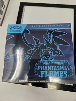 Pokemon Phantasmal Flames Factory Sealed ETB Elite Trainer Box - Image 1